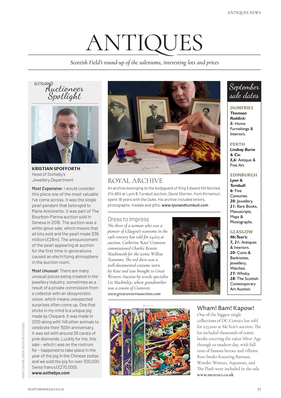 Scottish Field Preview Pages