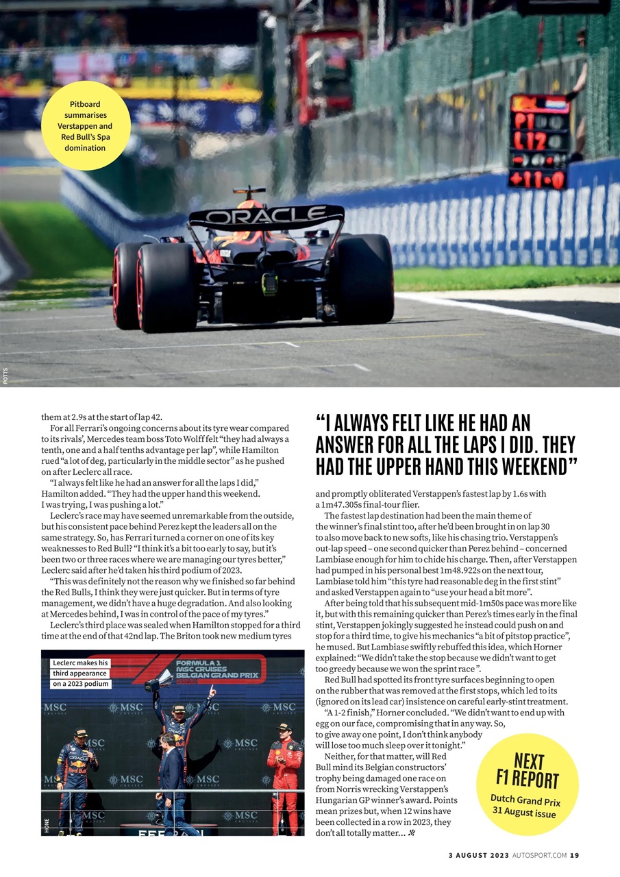 Autosport Preview Pages