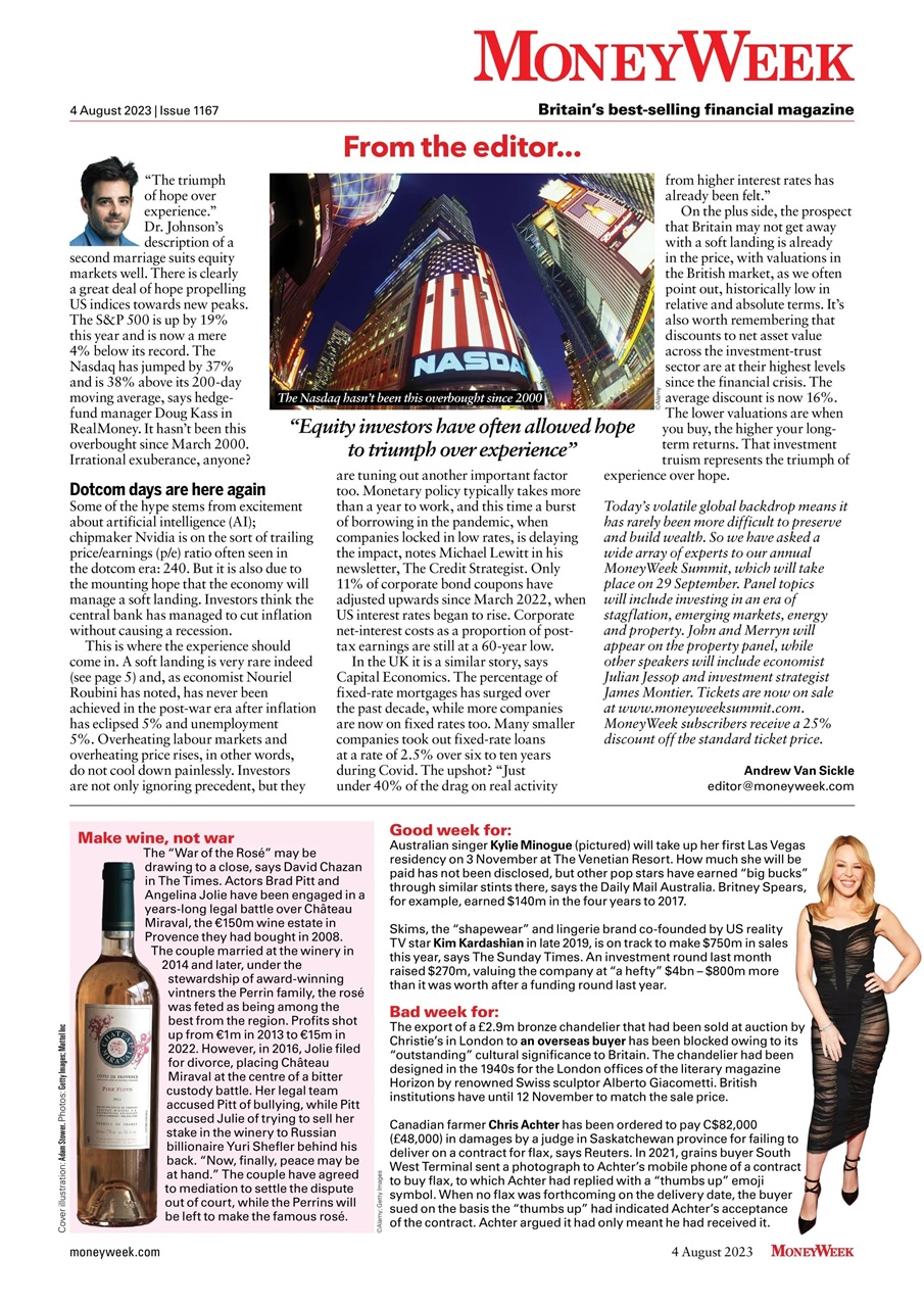 MoneyWeek Preview Pages