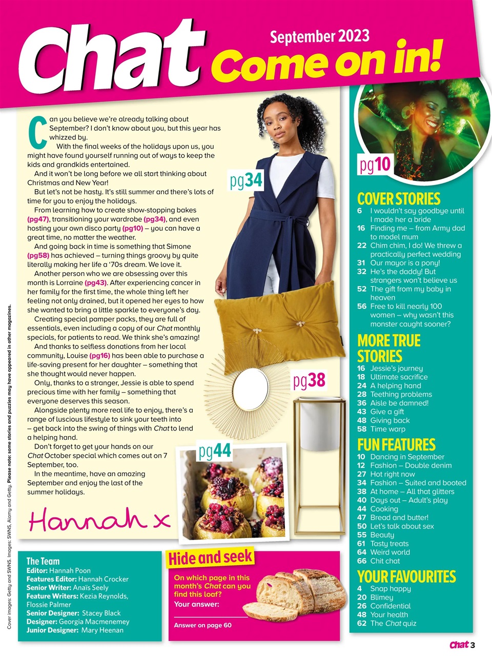 Chat Specials Preview Pages