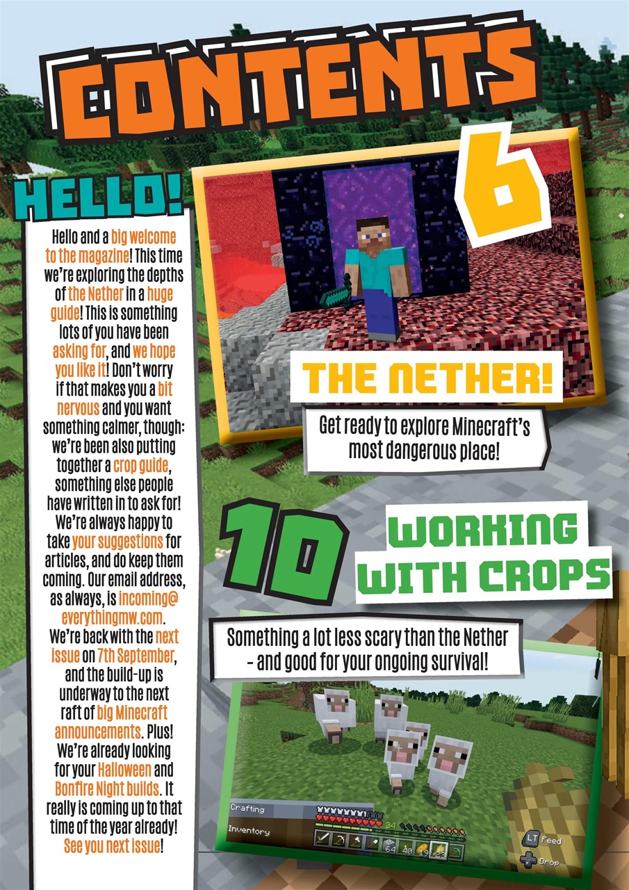 Minecraft World Preview Pages