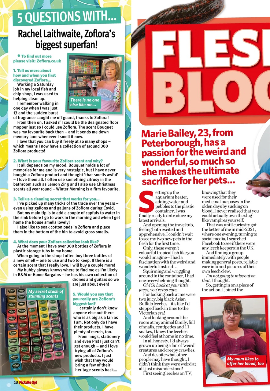 Pick Me Up Preview Pages