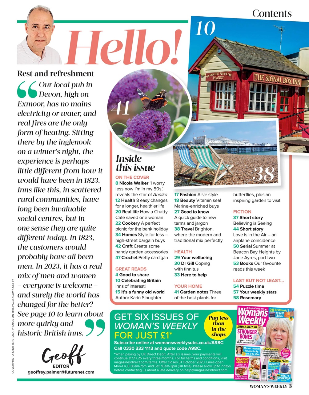 Woman's Weekly Preview Pages