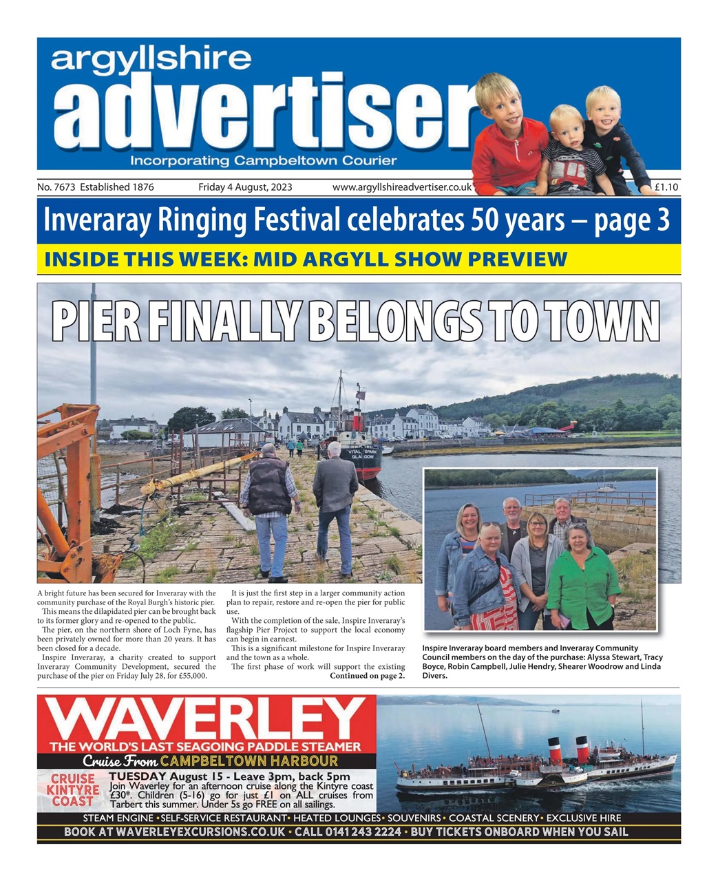 Argyllshire Advertiser Preview Pages