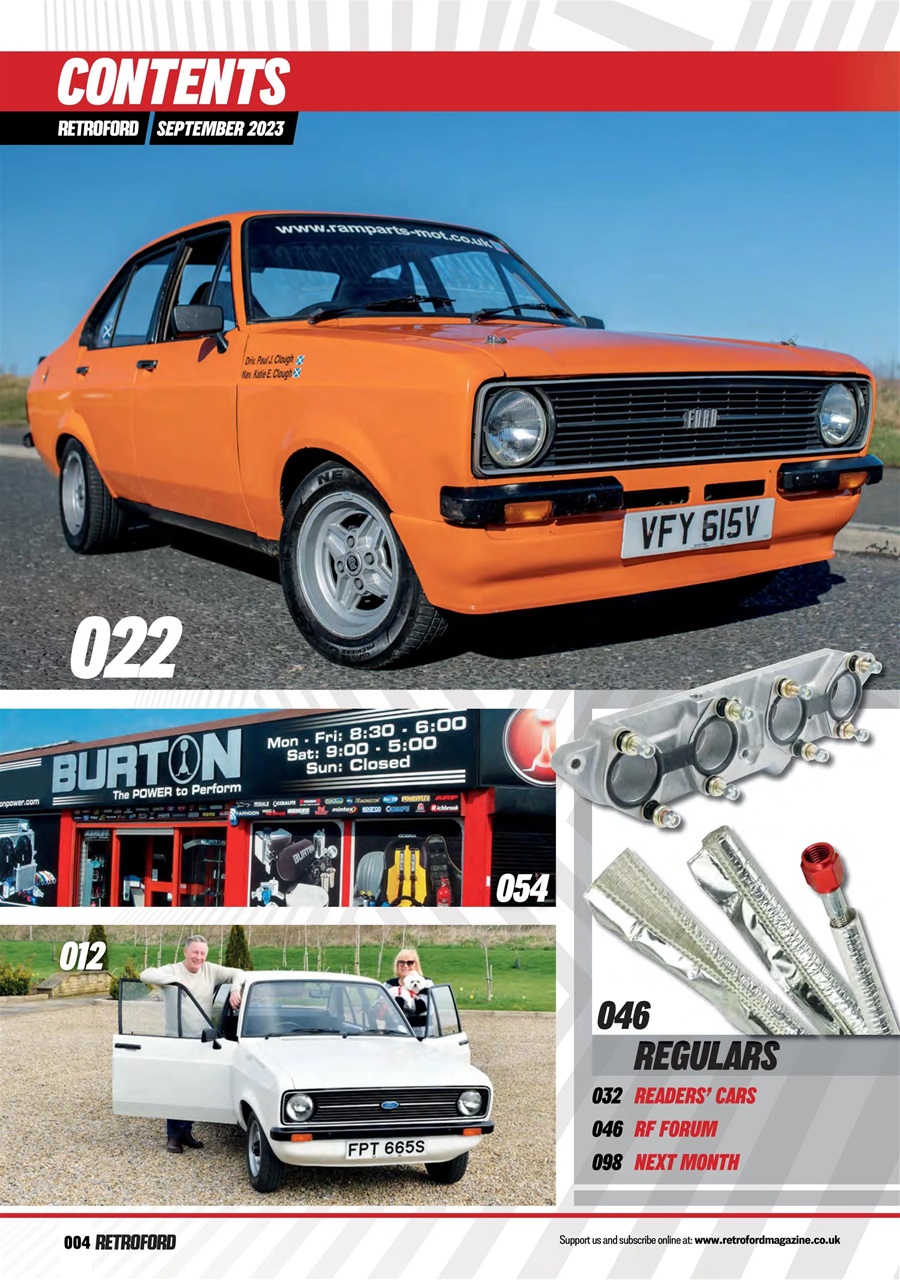 Retro Ford Preview Pages