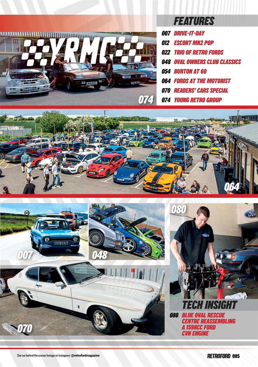 Retro Ford Preview Pages