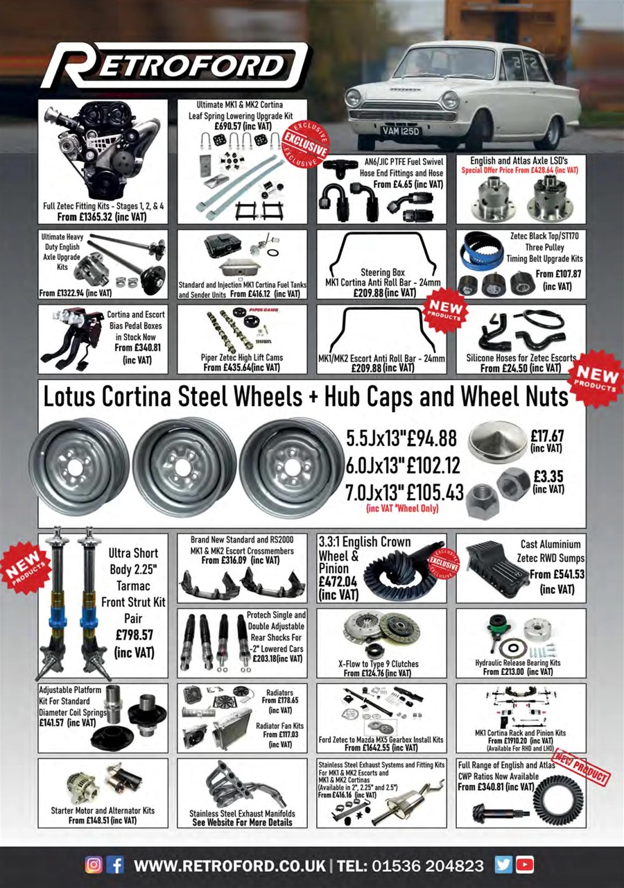 Retro Ford Preview Pages