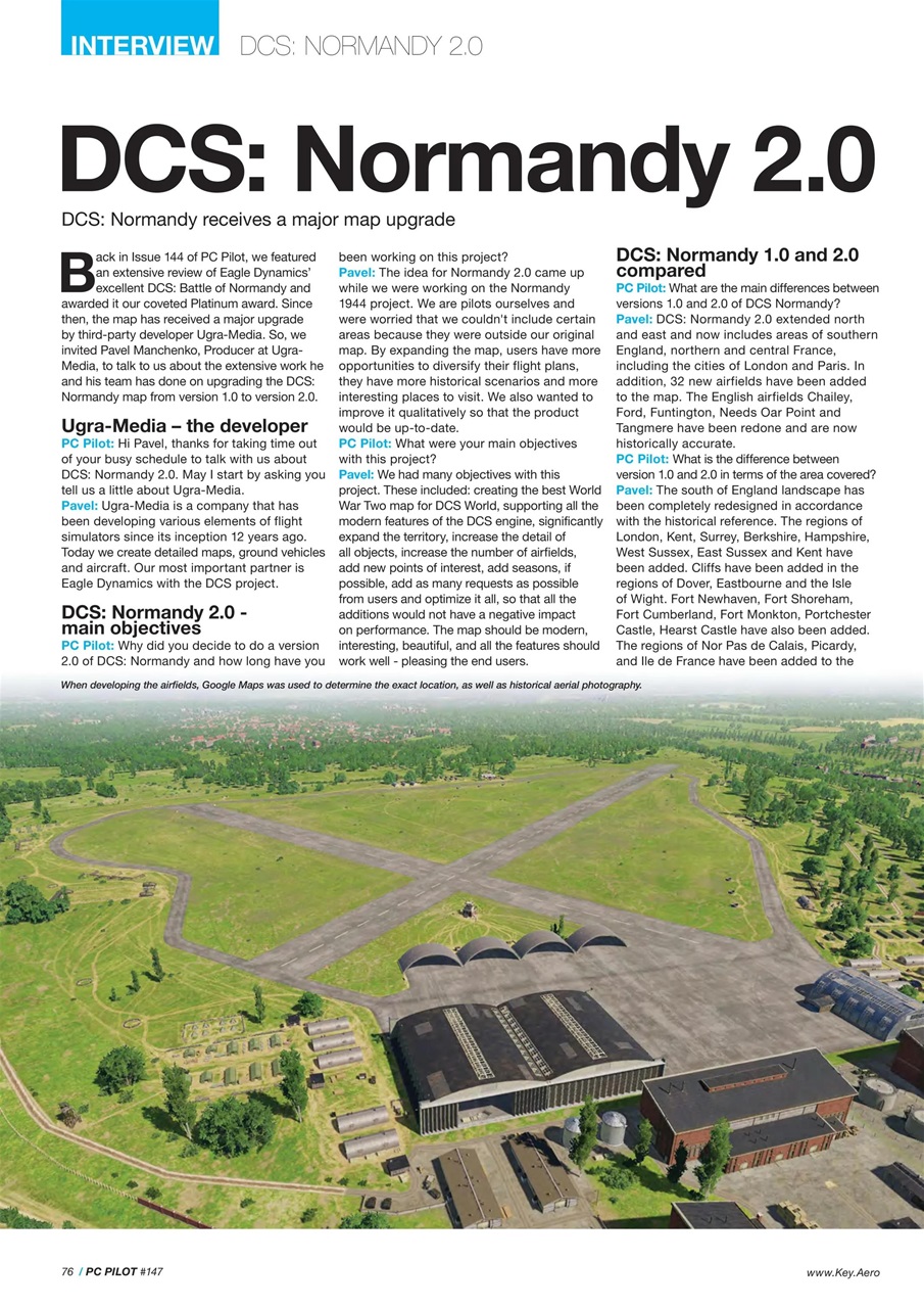 PC Pilot Preview Pages