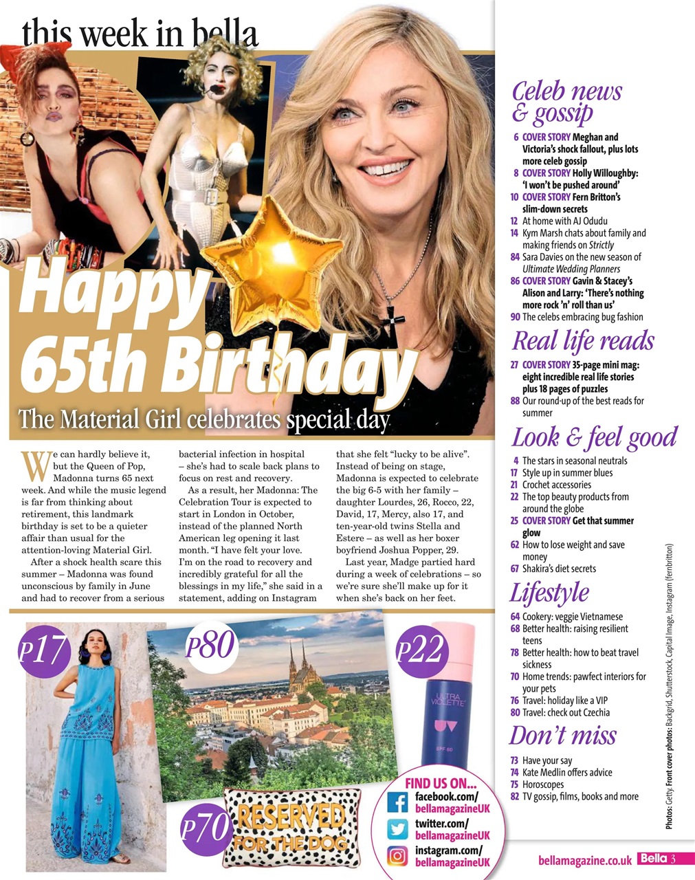 Bella Magazine Preview Pages