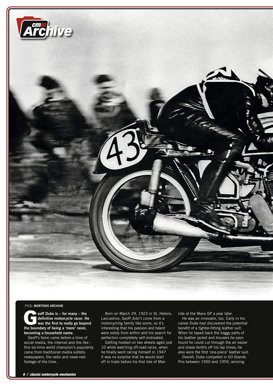 Classic Motorcycle Mechanics Preview Pages