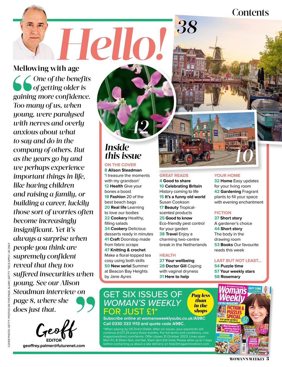 Woman's Weekly Preview Pages