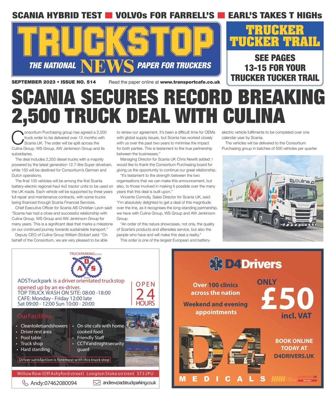 Truckstop News Preview Pages