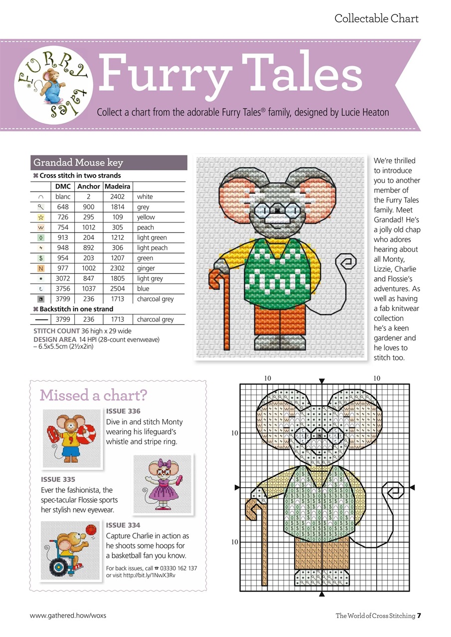 The World of Cross Stitching Preview Pages