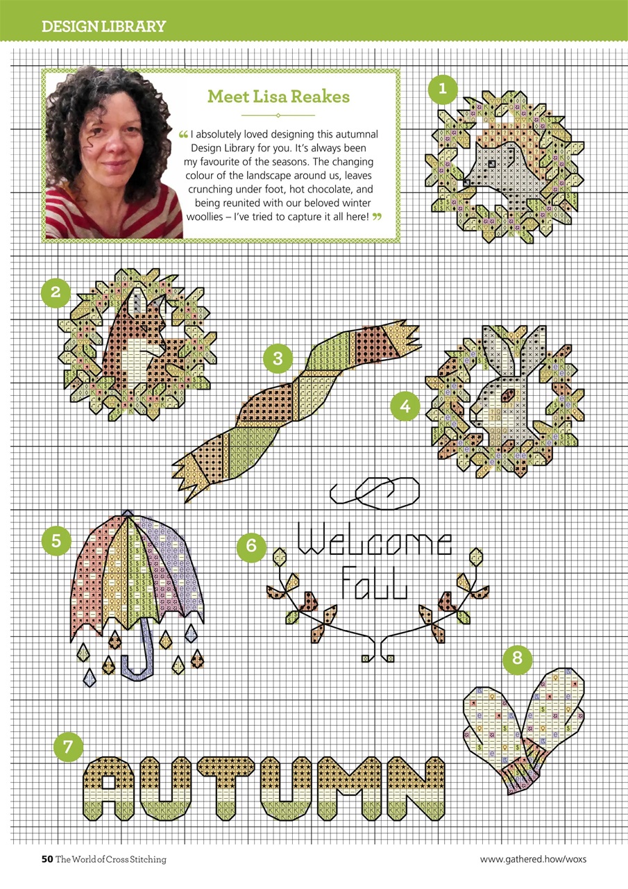 The World of Cross Stitching Preview Pages