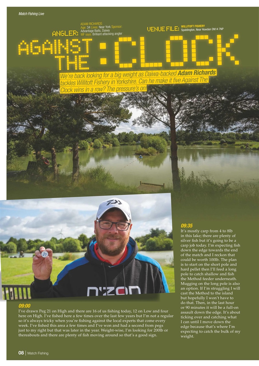 Match Fishing Preview Pages