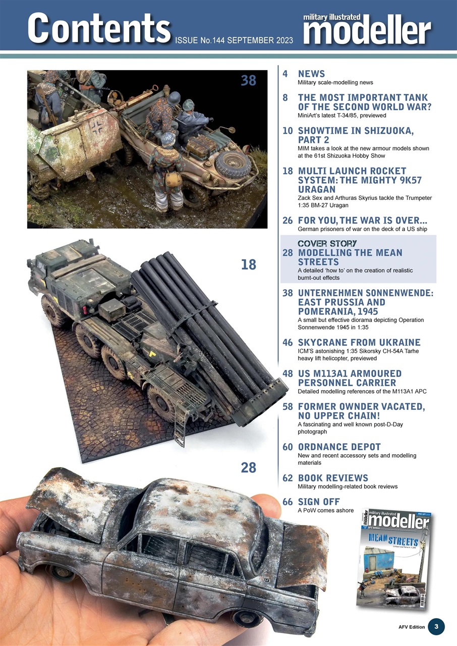 MIM: AFV Edition Preview Pages