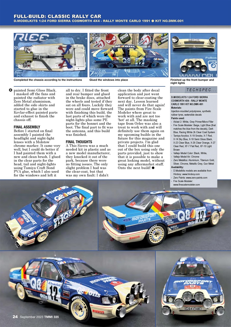 Tamiya Model Magazine Preview Pages