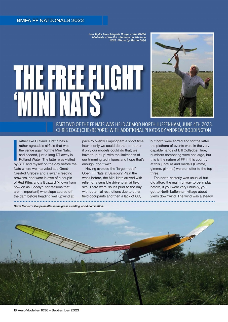 AeroModeller Preview Pages