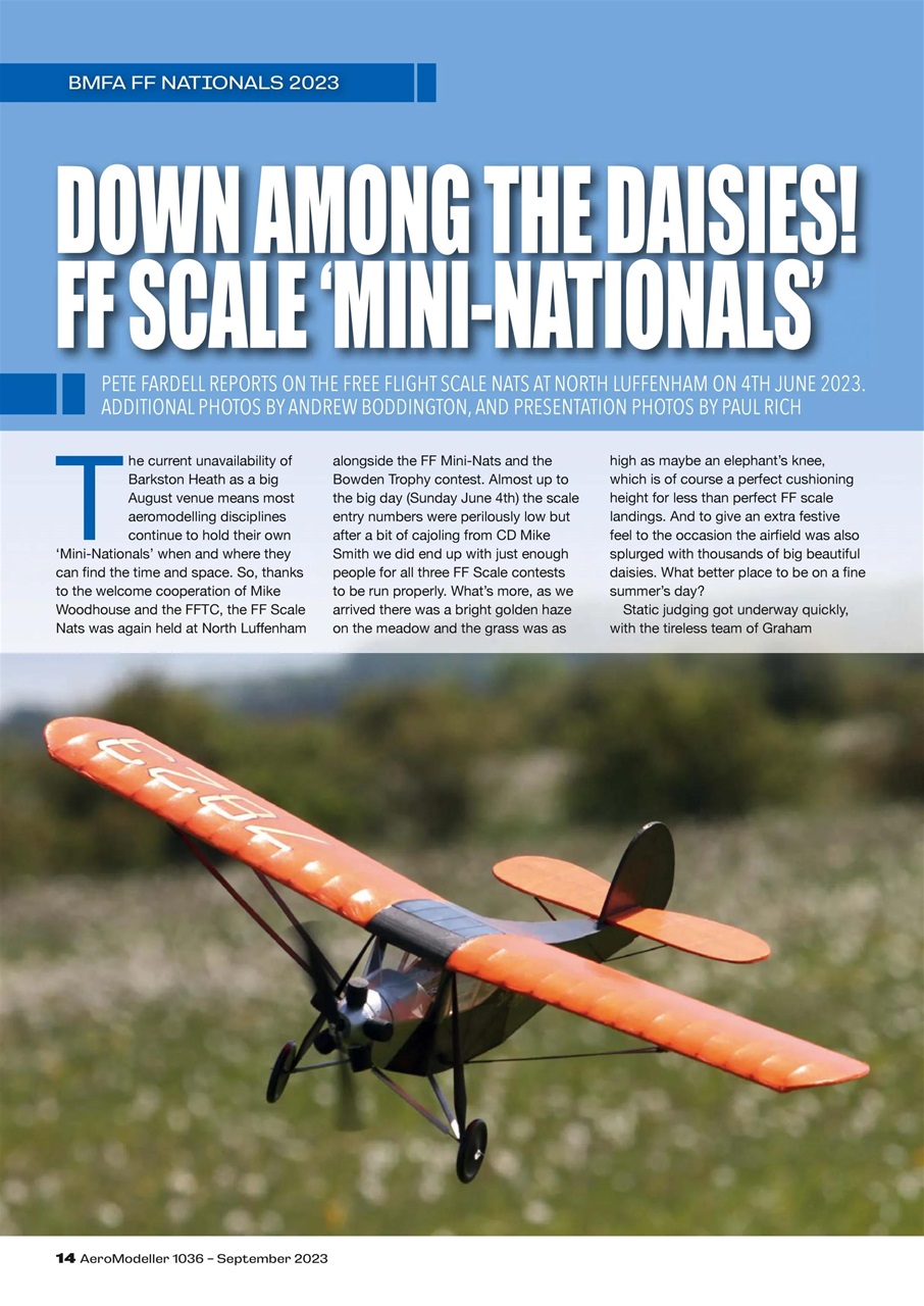 AeroModeller Preview Pages