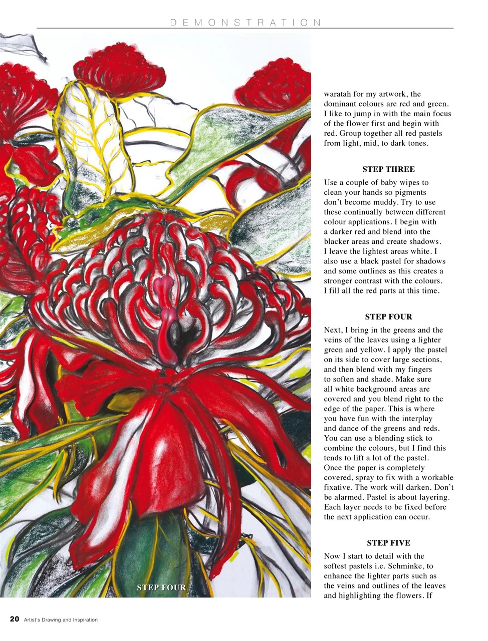 Australian Drawing and Inspiration Preview Pages