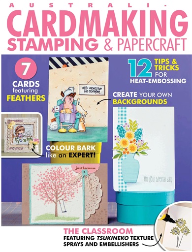 Australian Cardmaking Stamping and Papercraft issue 