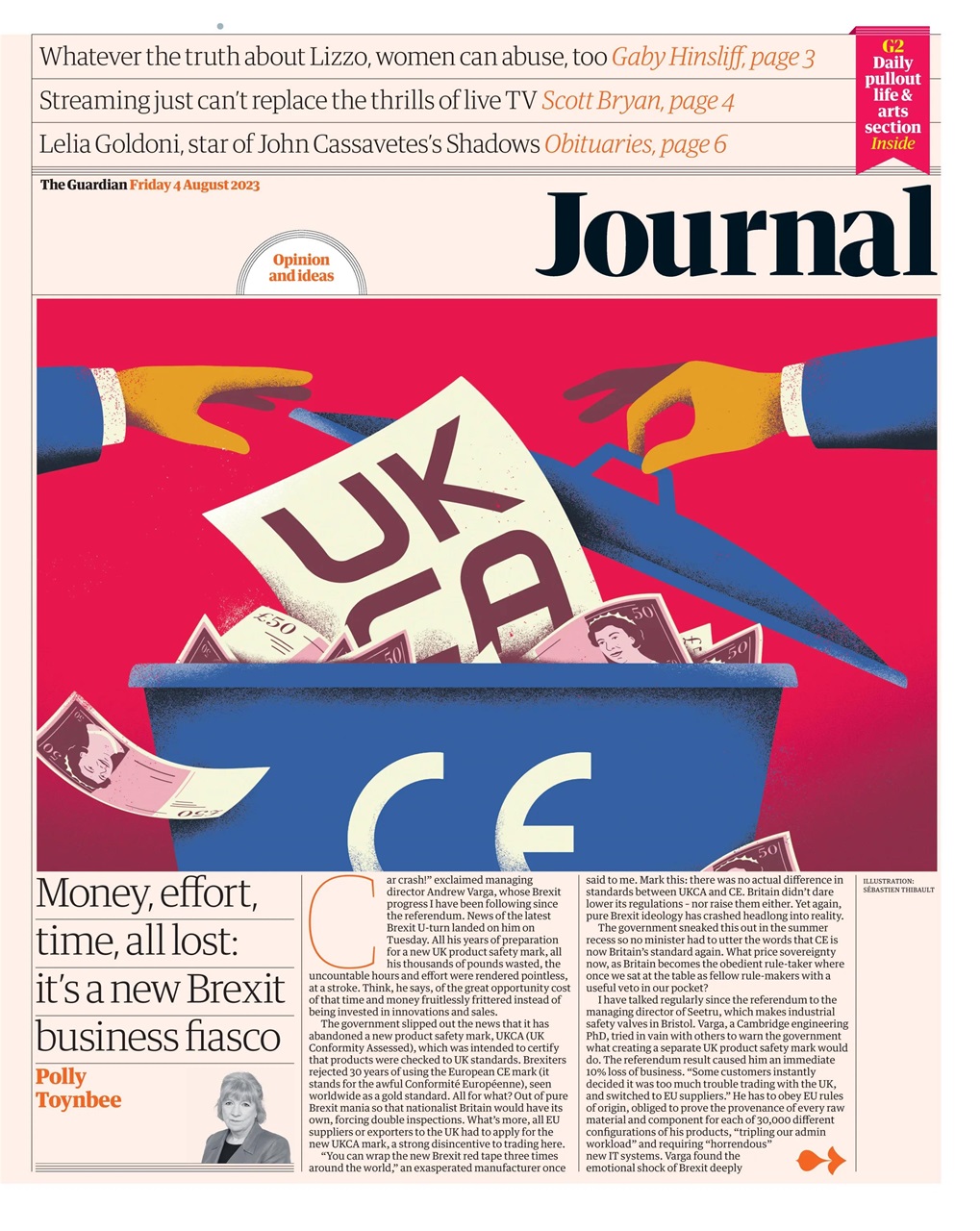The Guardian Newspaper Preview Pages
