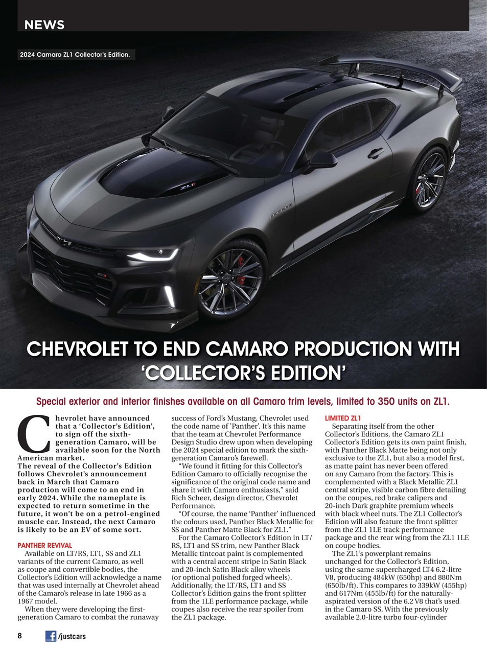 JUST CARS Preview Pages