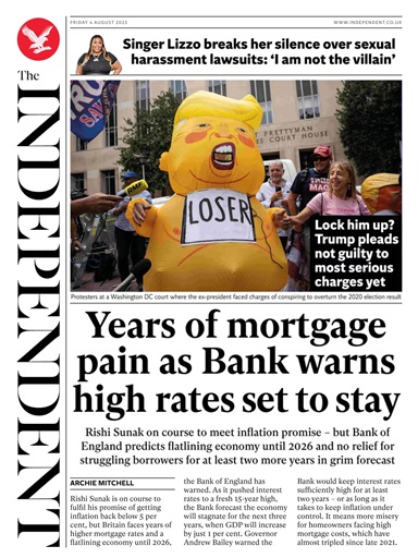 The Independent Daily Edition Newspaper issue 