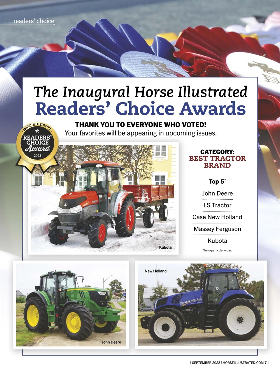 Horse Illustrated Magazine Preview Pages