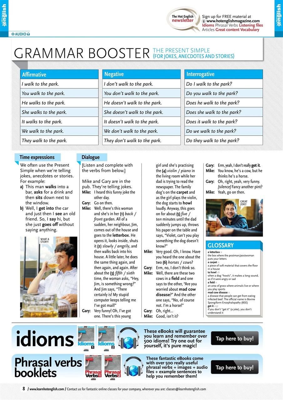 Learn Hot English Preview Pages