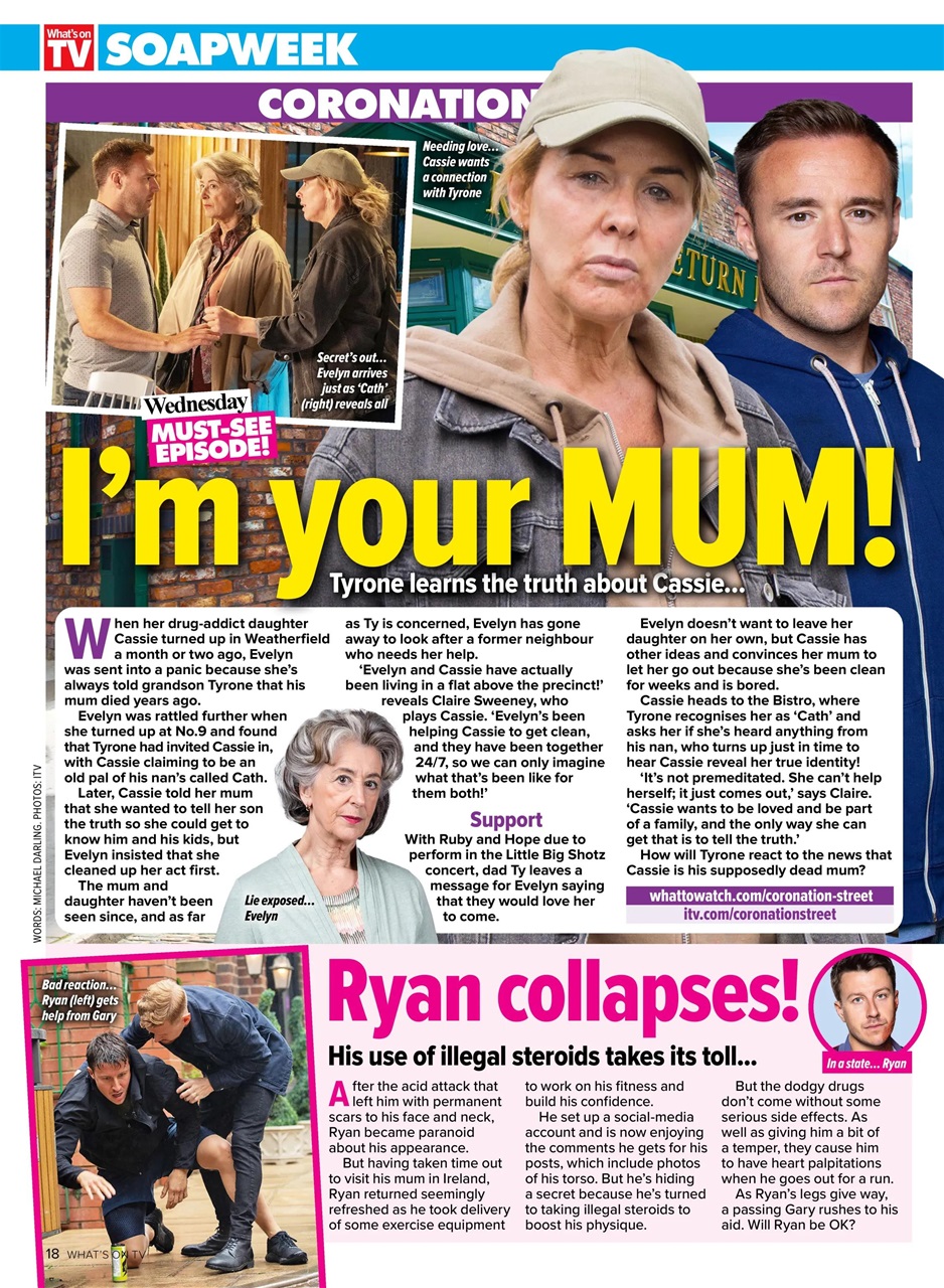 What's on TV Preview Pages