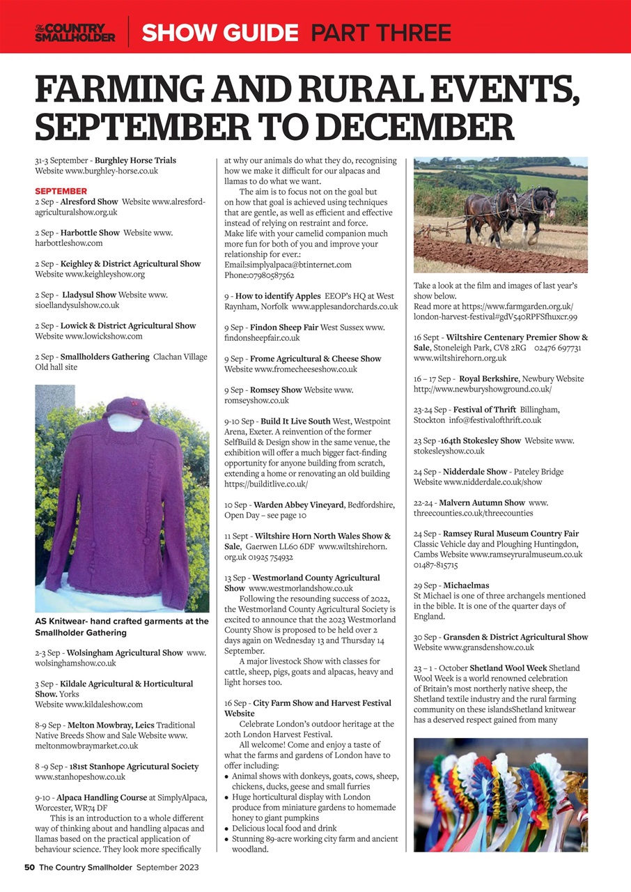 The Country Smallholder Preview Pages