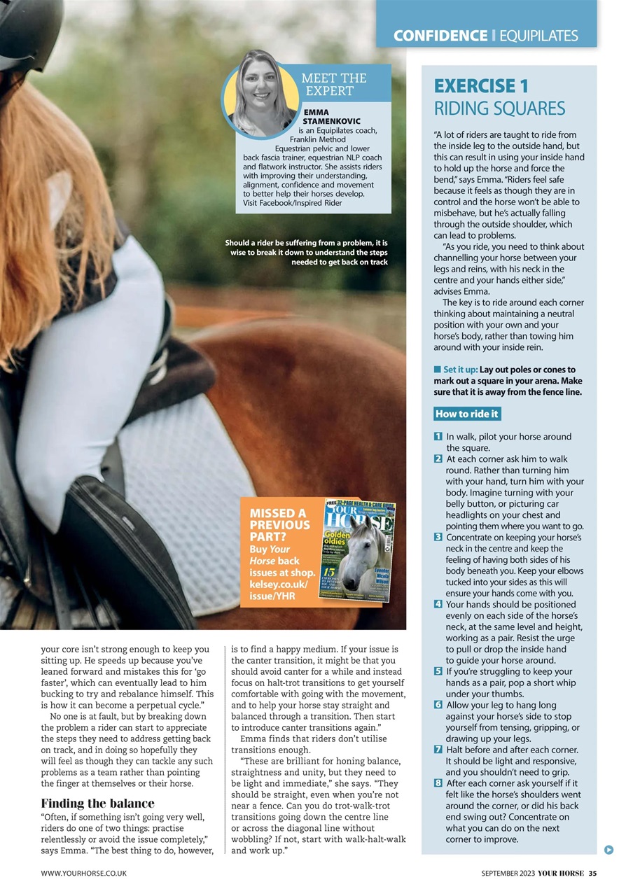 Your Horse Preview Pages