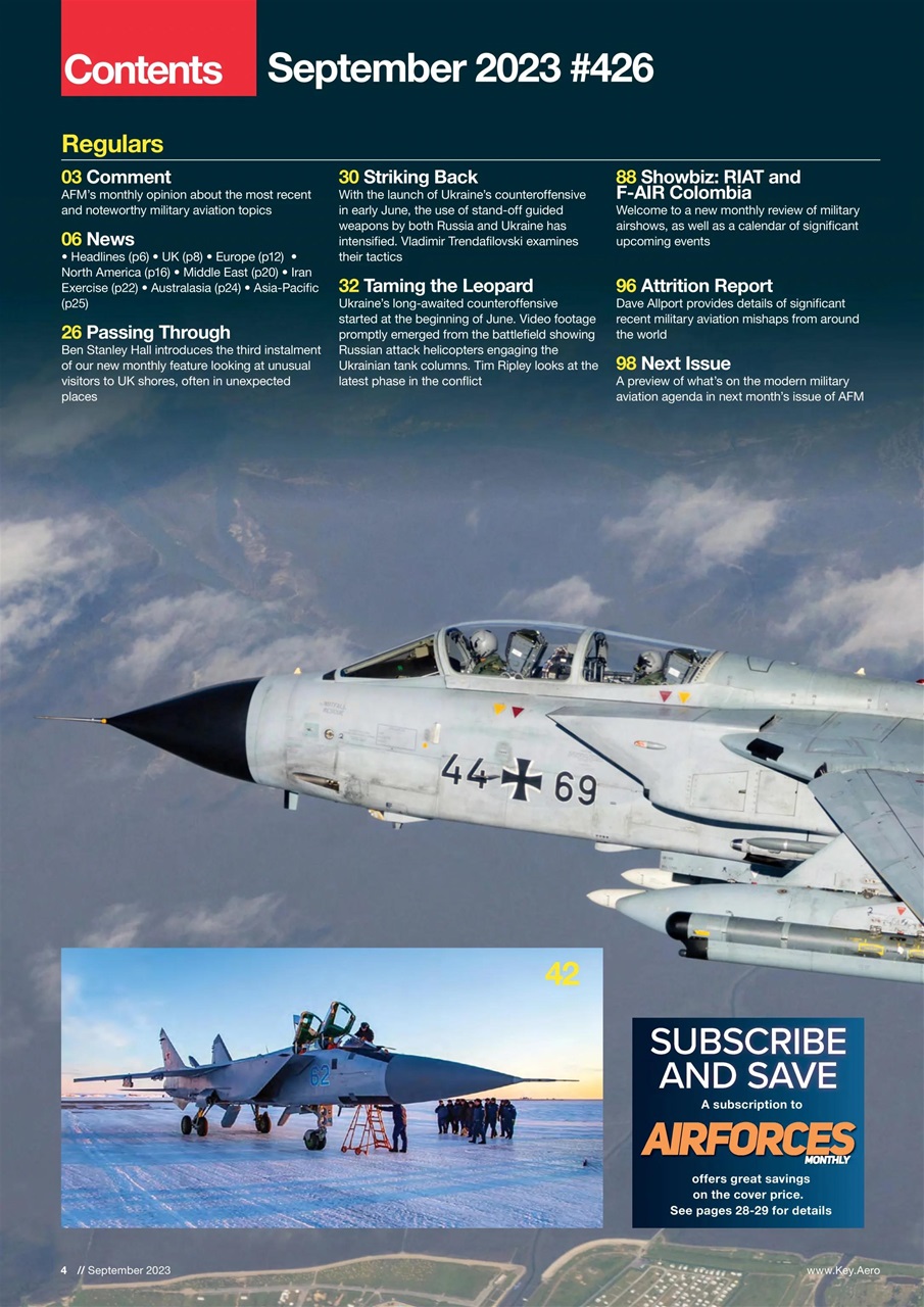 AirForces Monthly Preview Pages