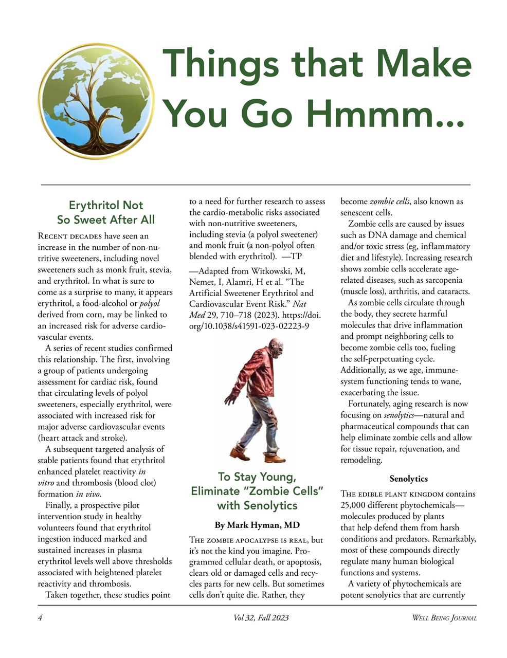 Well Being Journal Preview Pages