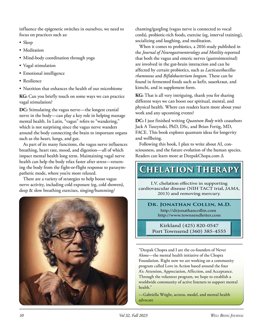 Well Being Journal Preview Pages