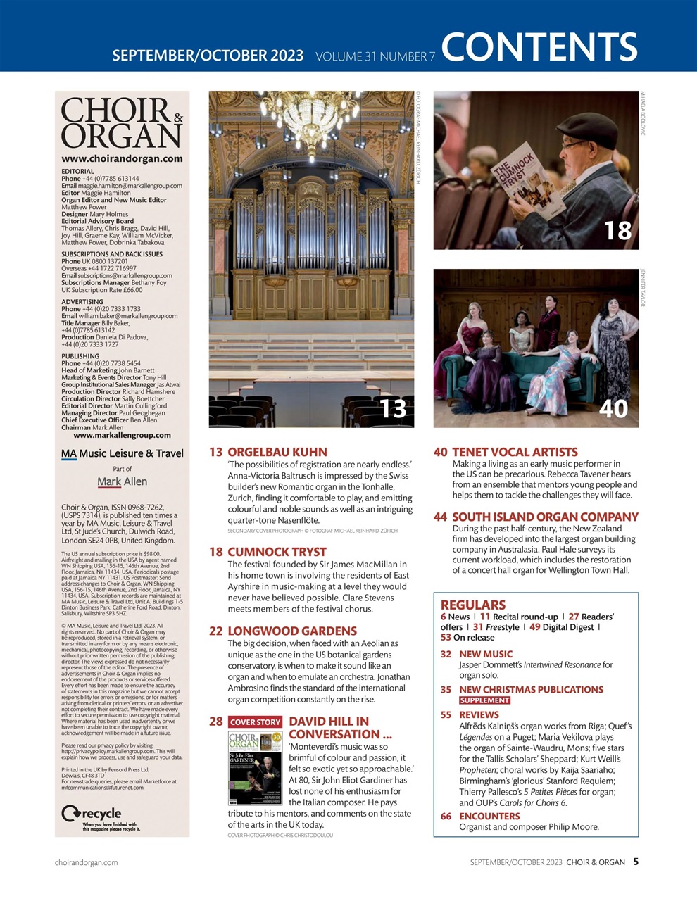 Choir & Organ Preview Pages