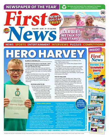 First News issue First News Issue 892