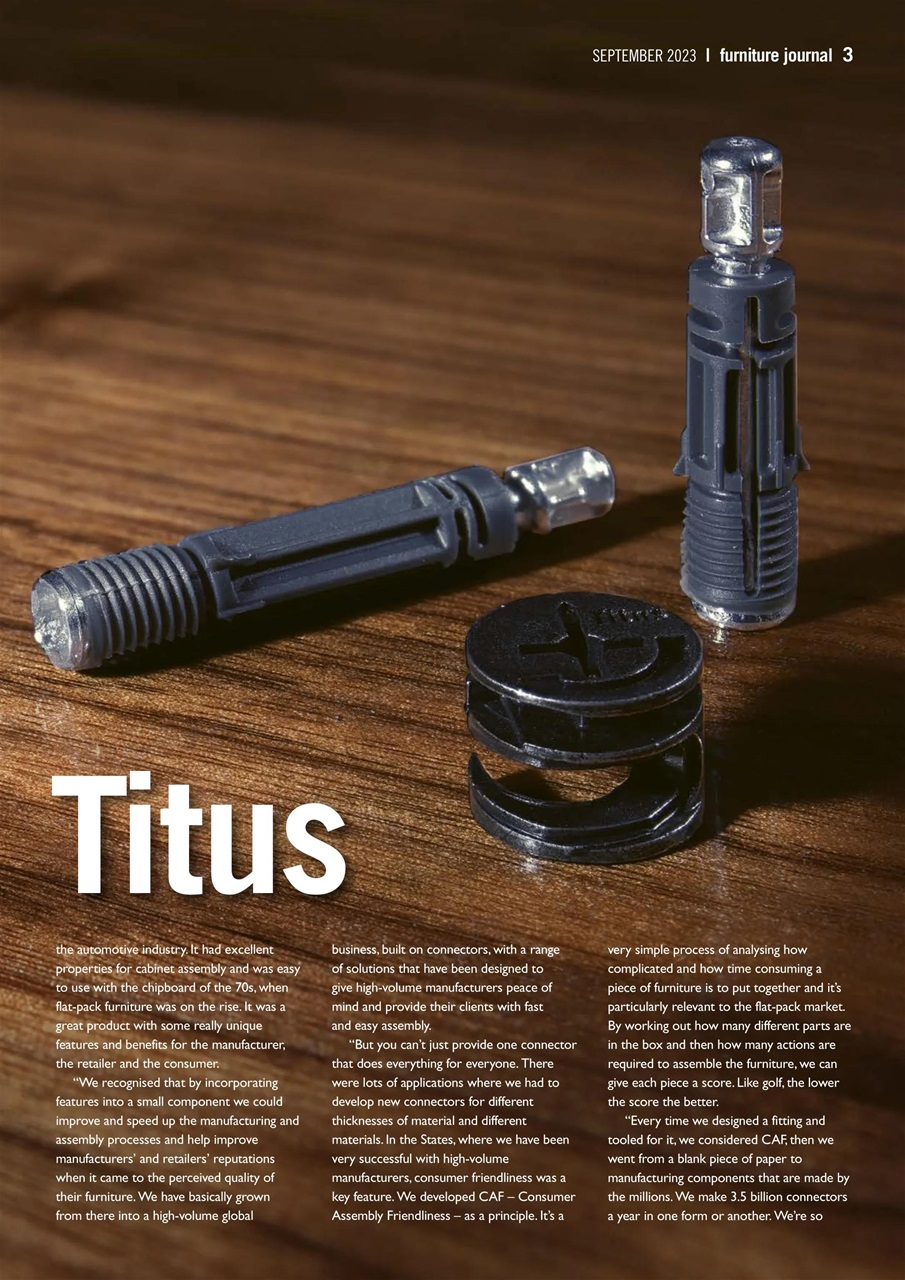 Furniture Journal Magazine Preview Pages