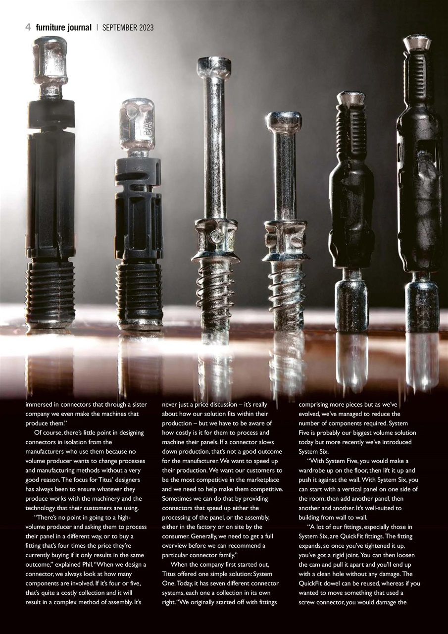 Furniture Journal Magazine Preview Pages