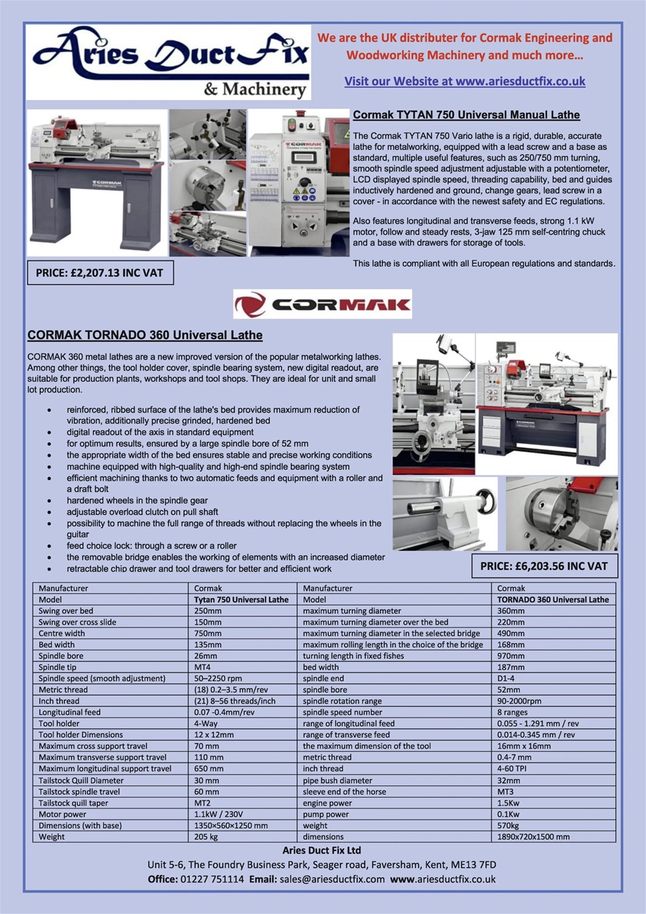 Model Engineer & Workshop Magazine Preview Pages