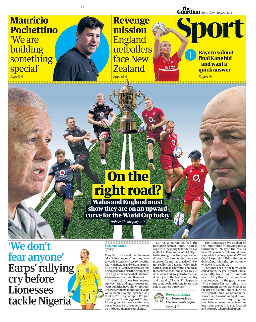 The Guardian Newspaper Preview Pages