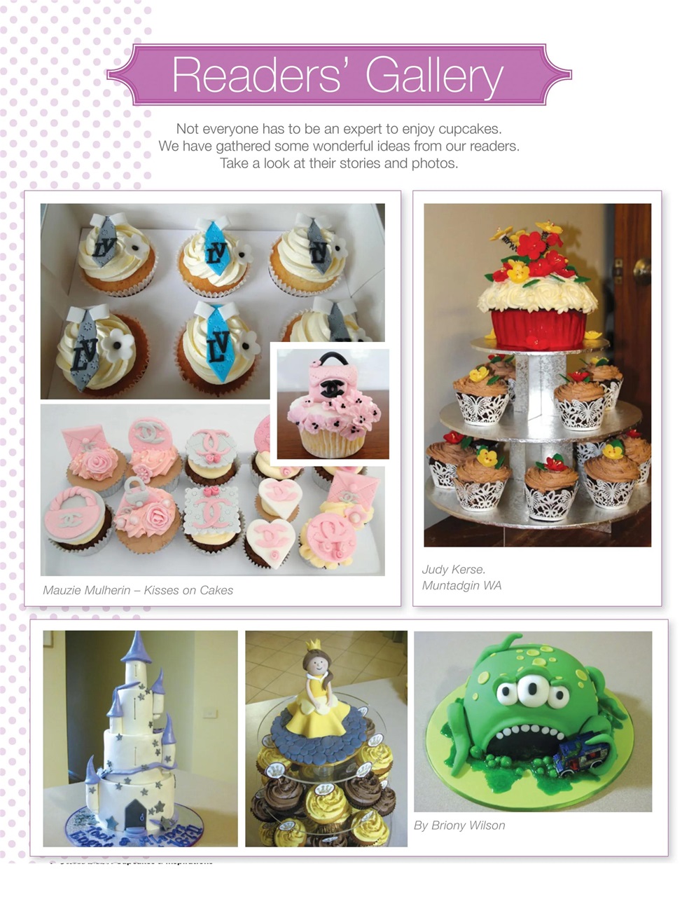 Australian Cupcakes and Inspirations Preview Pages