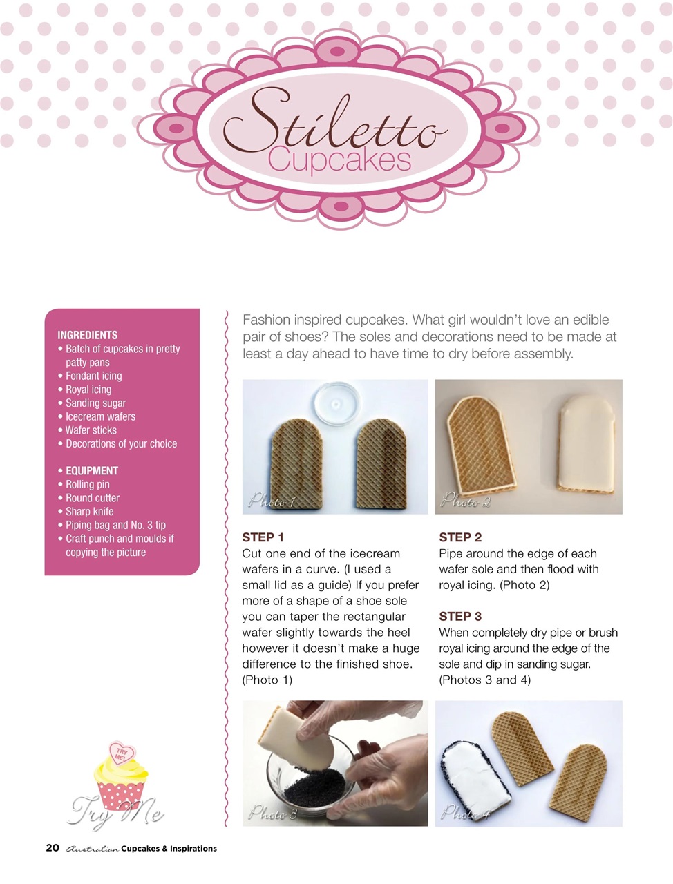 Australian Cupcakes and Inspirations Preview Pages