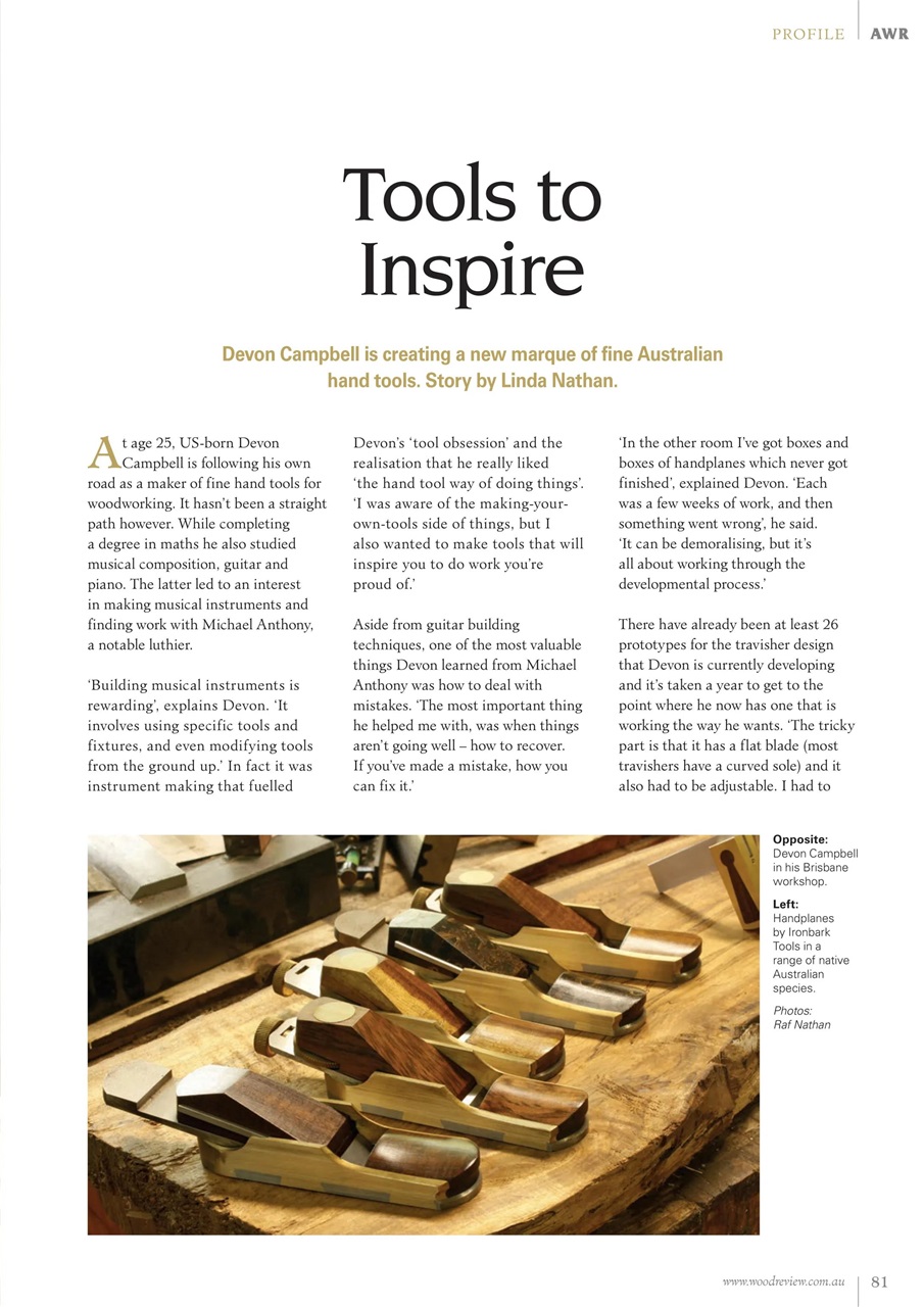 Australian Wood Review Preview Pages