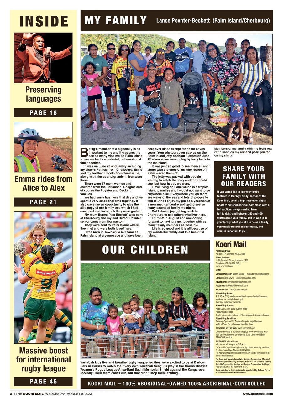Koori Mail Preview Pages