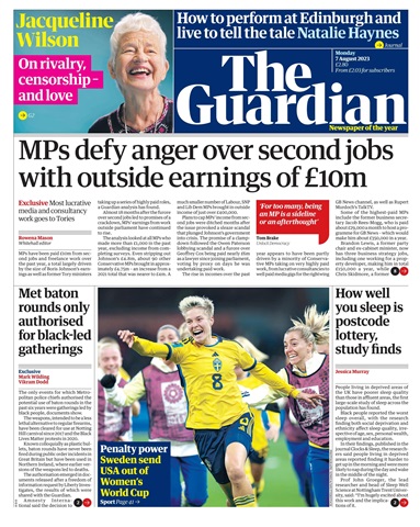 The Guardian Newspaper issue Monday, August 7, 2023