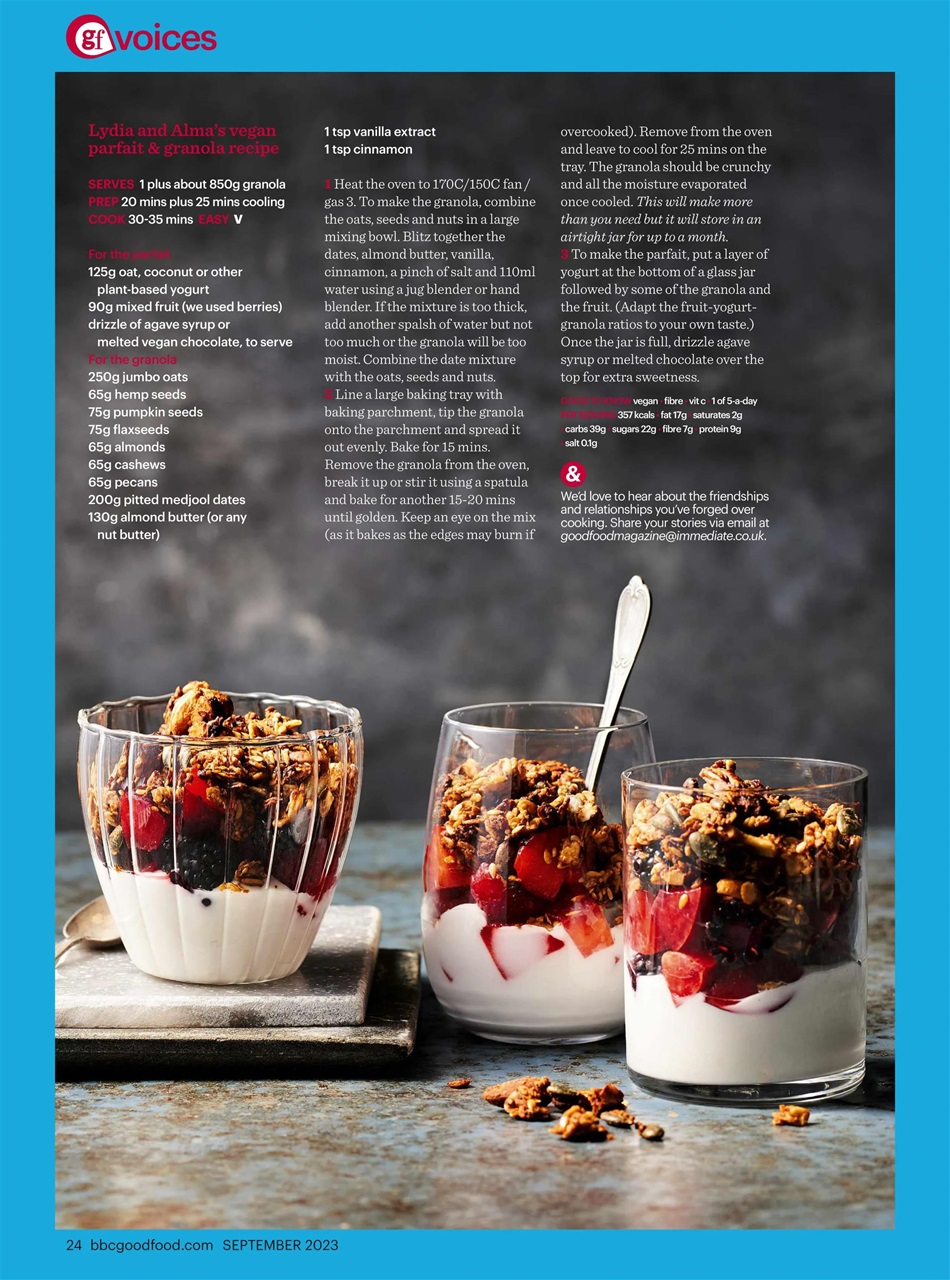 Good Food Magazine Preview Pages