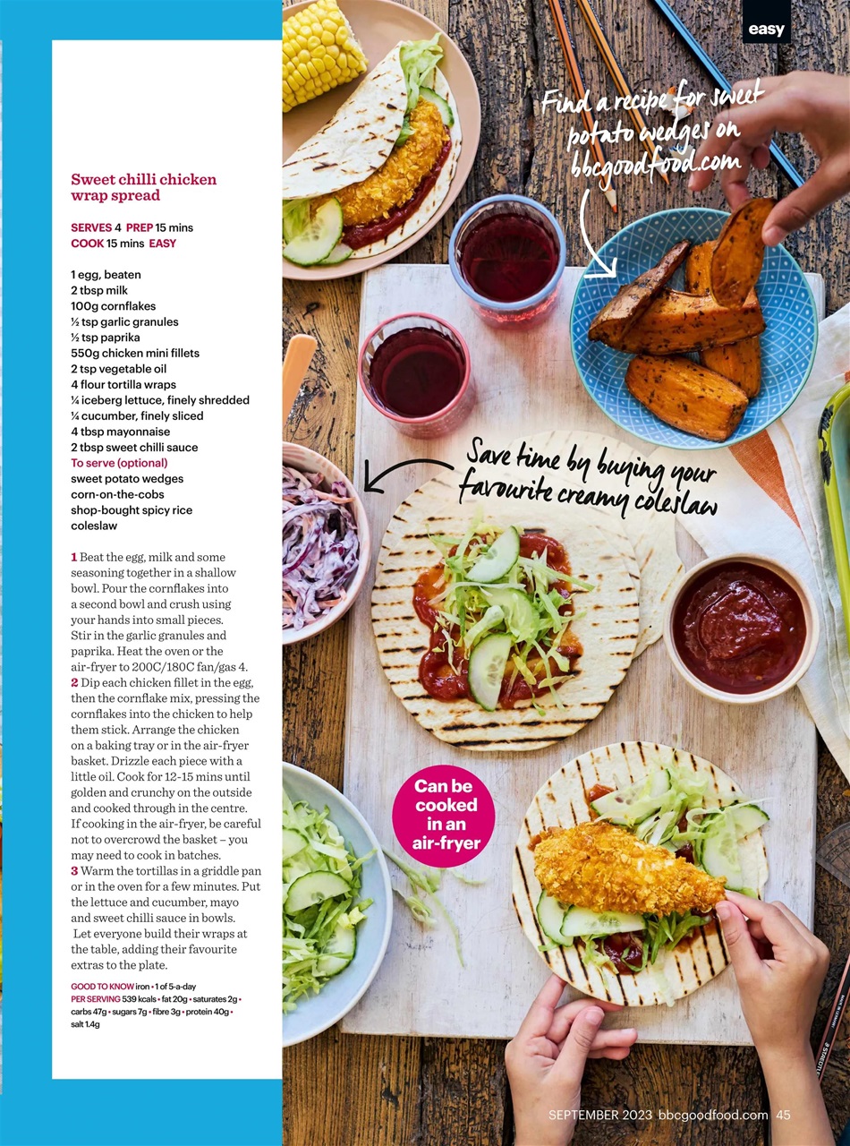 Good Food Magazine Preview Pages