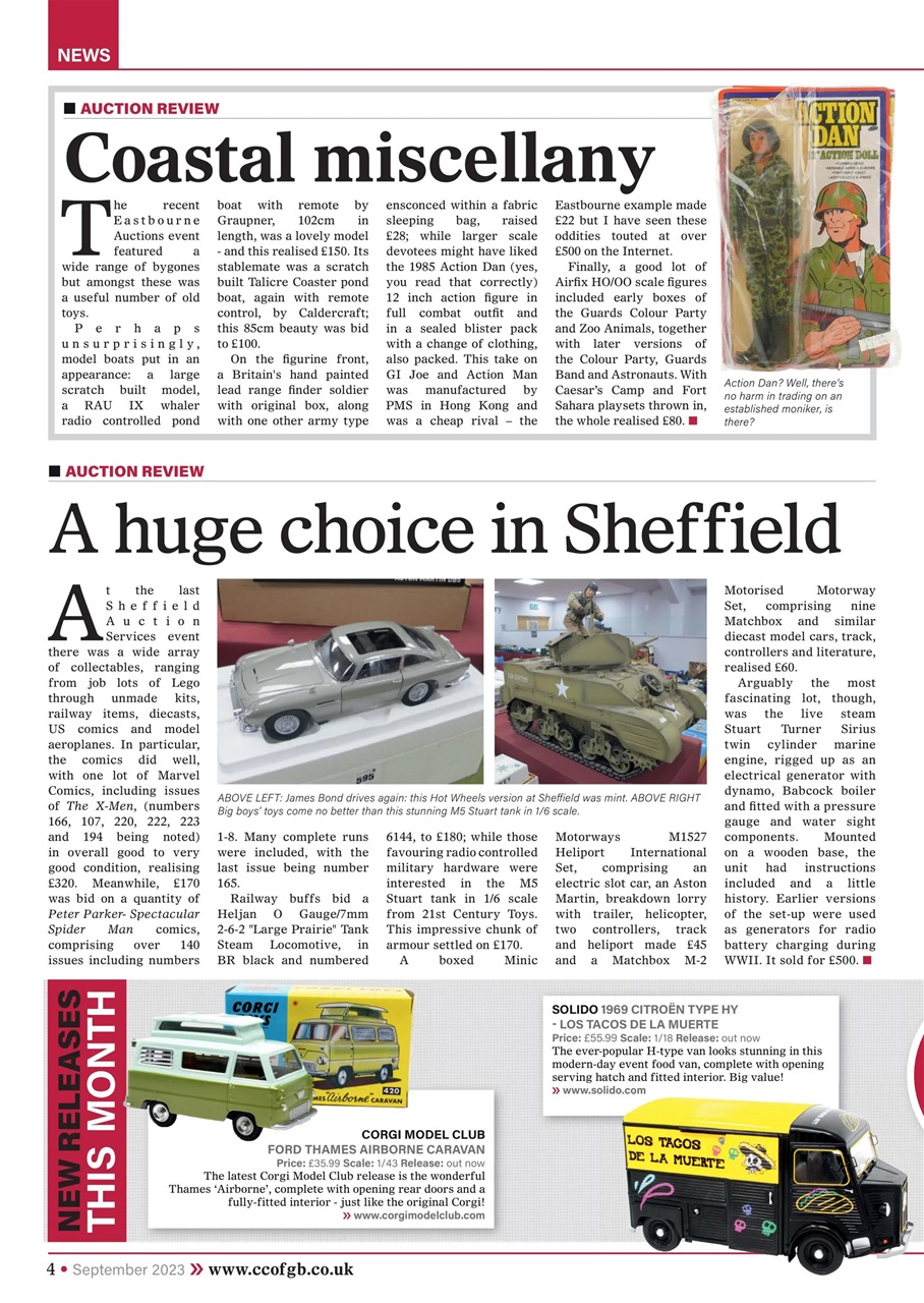 Collectors Gazette Preview Pages